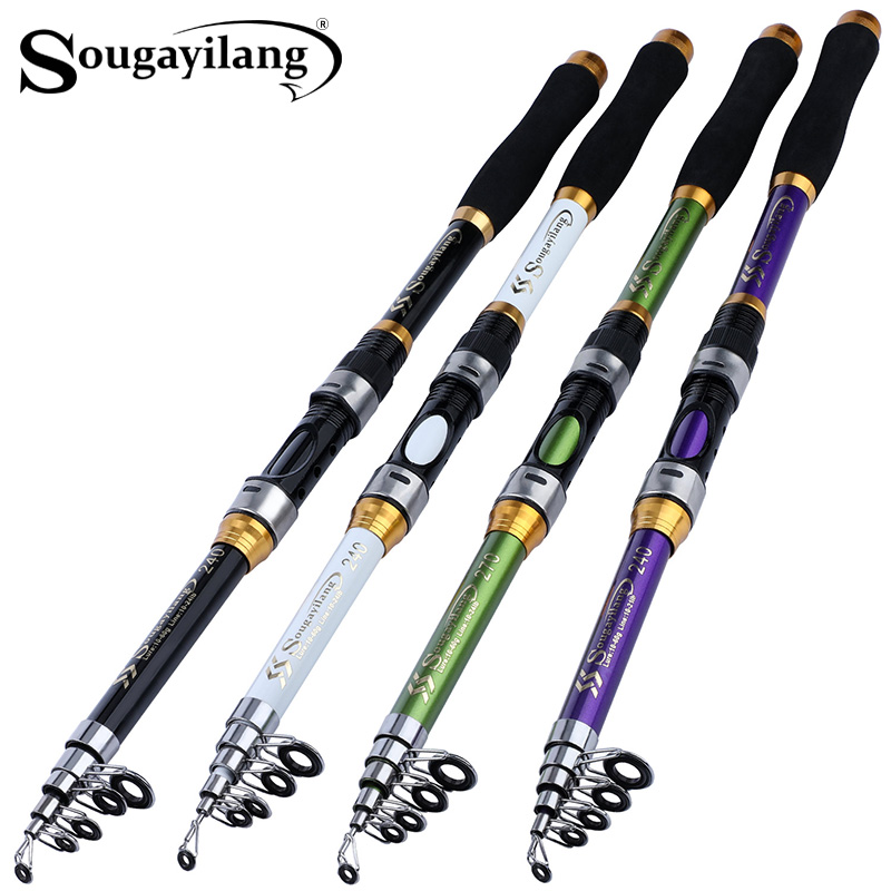 Sougayilang 4 colori canna da  - Fishing Boat Fiberglass recensione e prezzo